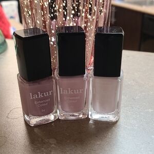 NEW! 3 Londontown Lakur Enhanced Color Soft Pinks Neutral Colors